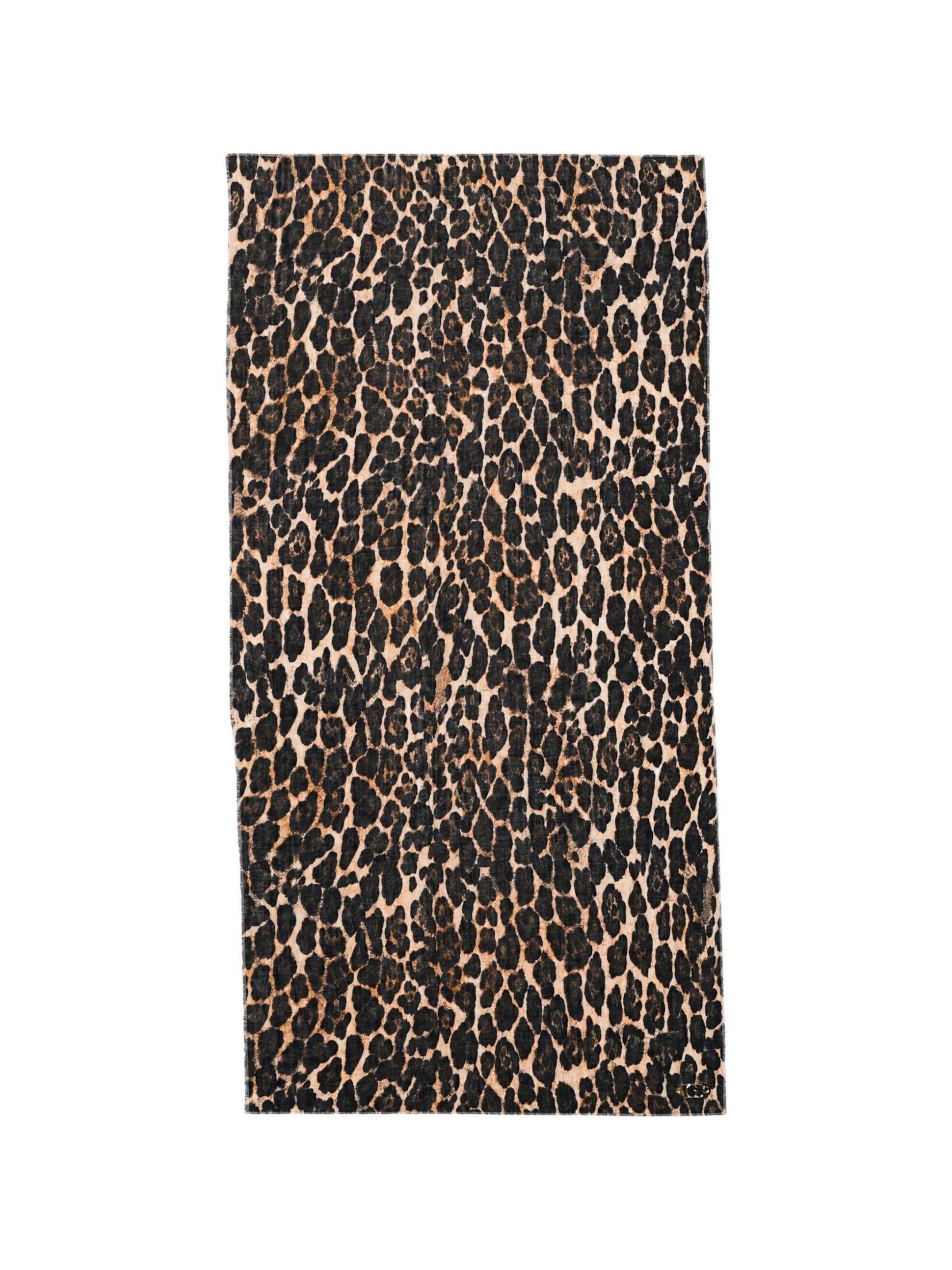 Foulard 'PRINTED SCARF AW5533 POL03' di GUESS in marrone: frontale