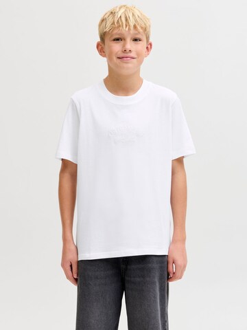 Jack & Jones Junior Shirts i hvid: forside