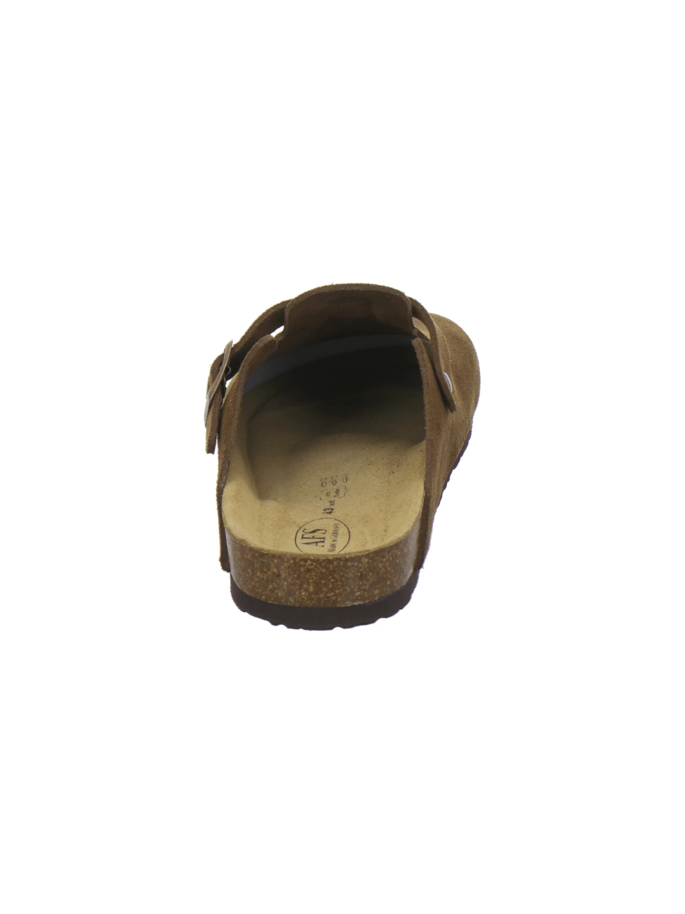 AFS-Schuhe - Zuecos 'Clogs Herren cafe Veloursleder' en marrón