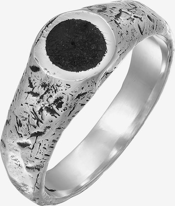 Haze&Glory Sormus 'Lava Mount Agung' värissä hopea: etupuoli