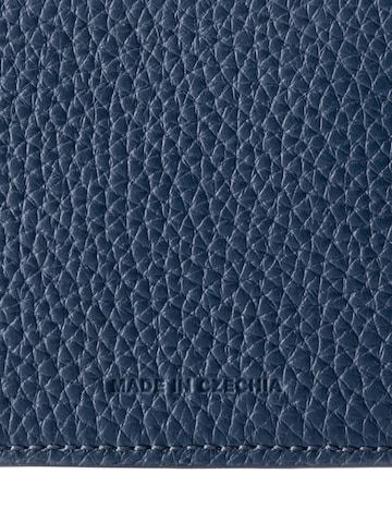 EMBLEMM Portemonnaie 'Taurillon'‌‌ in Blau