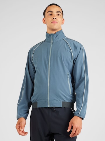 Calvin Klein Sport Αθλητικό μπουφάν σε μπλε: μπροστά