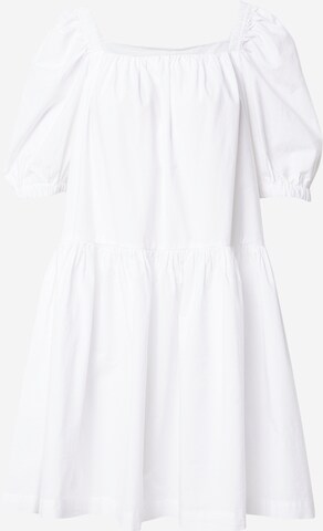 Robe 'Ronja' Gina Tricot en blanc : devant