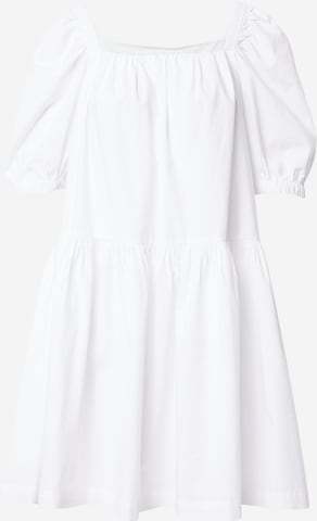 Gina Tricot Obleka 'Ronja' | bela barva: sprednja stran