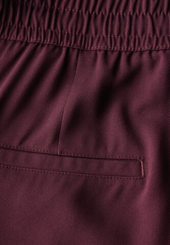 STREET ONE Loose fit Pants in Red