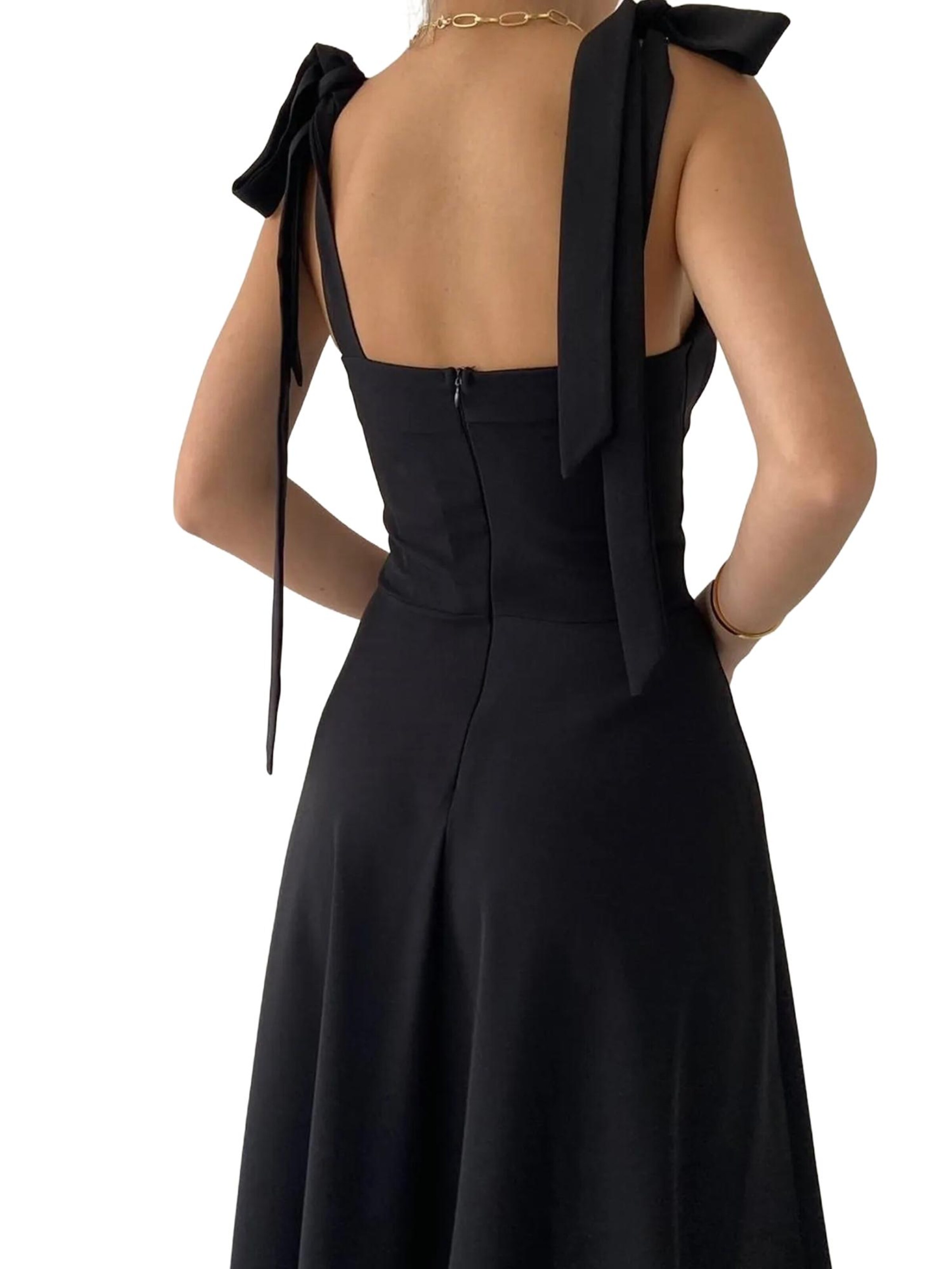 Robe de cocktail WOMAN VISION en noir