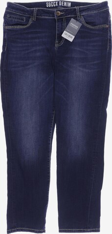 Soccx Jeans in 32 in Blue: front