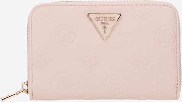 GUESS Tegnebog 'Jena' i pink: forside