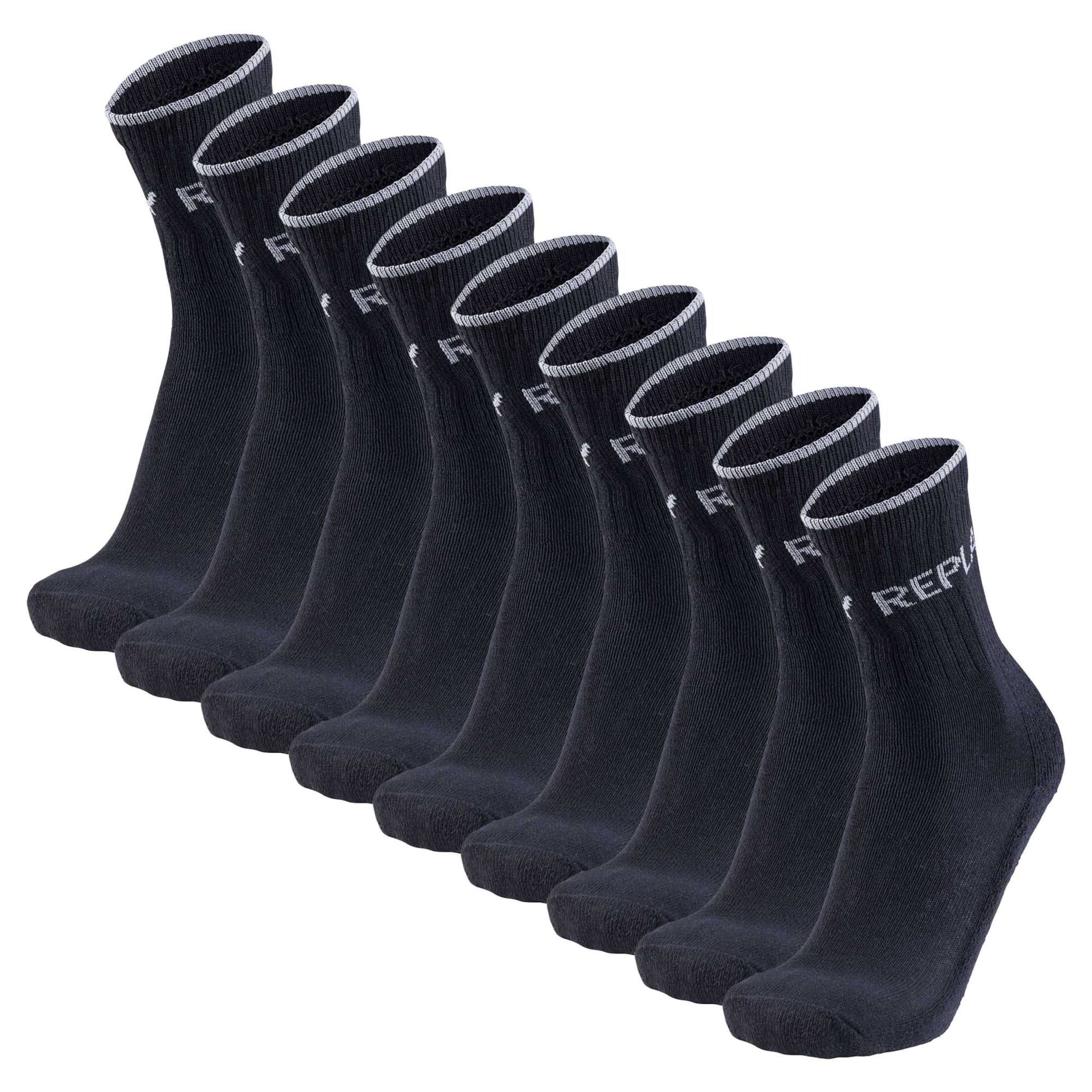 REPLAY Socken in Schwarz: Vorderseite