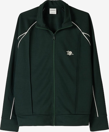 Giacca di felpa di Bershka in verde: frontale