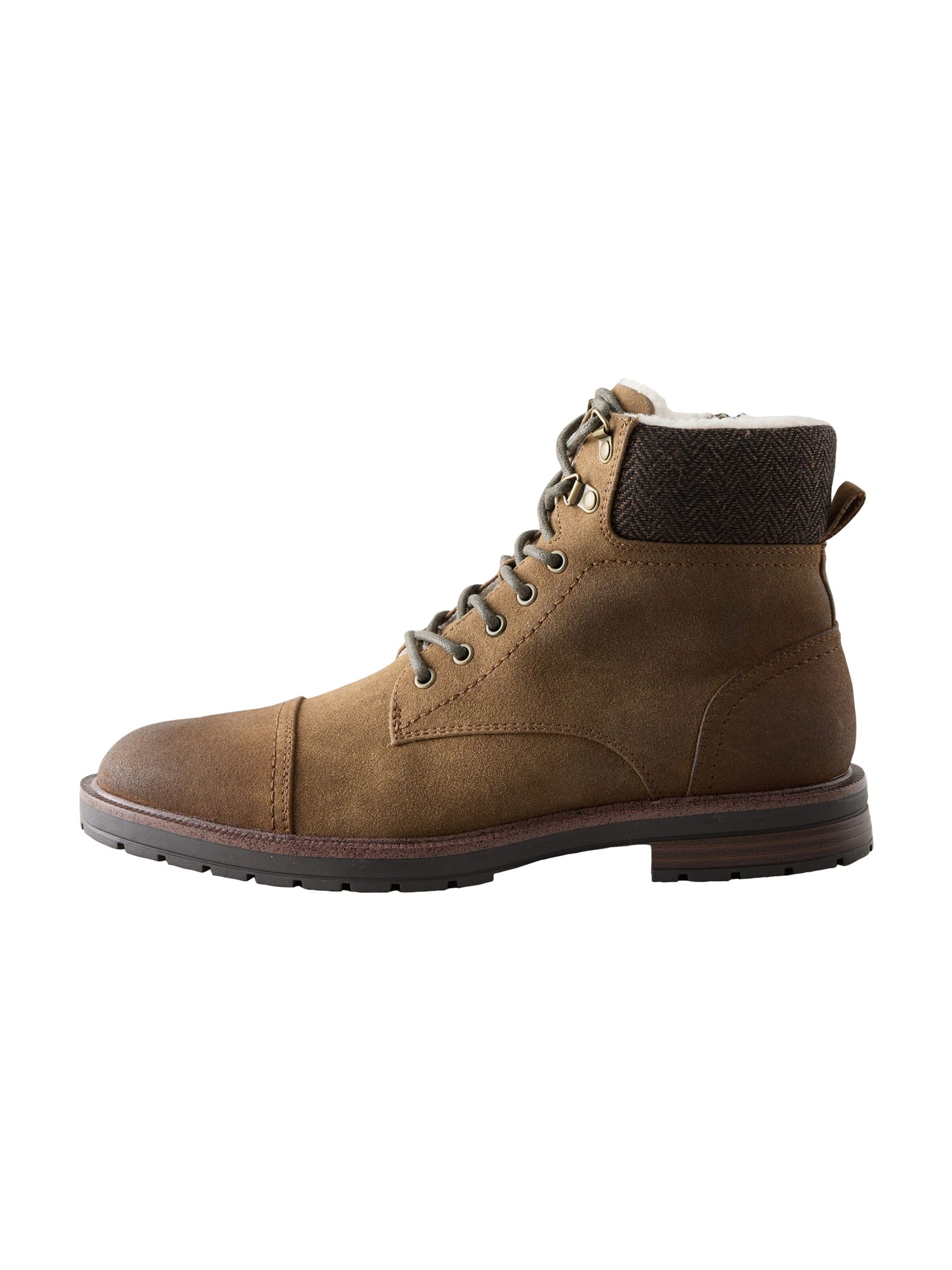 Boots stringati di Next in marrone: frontale