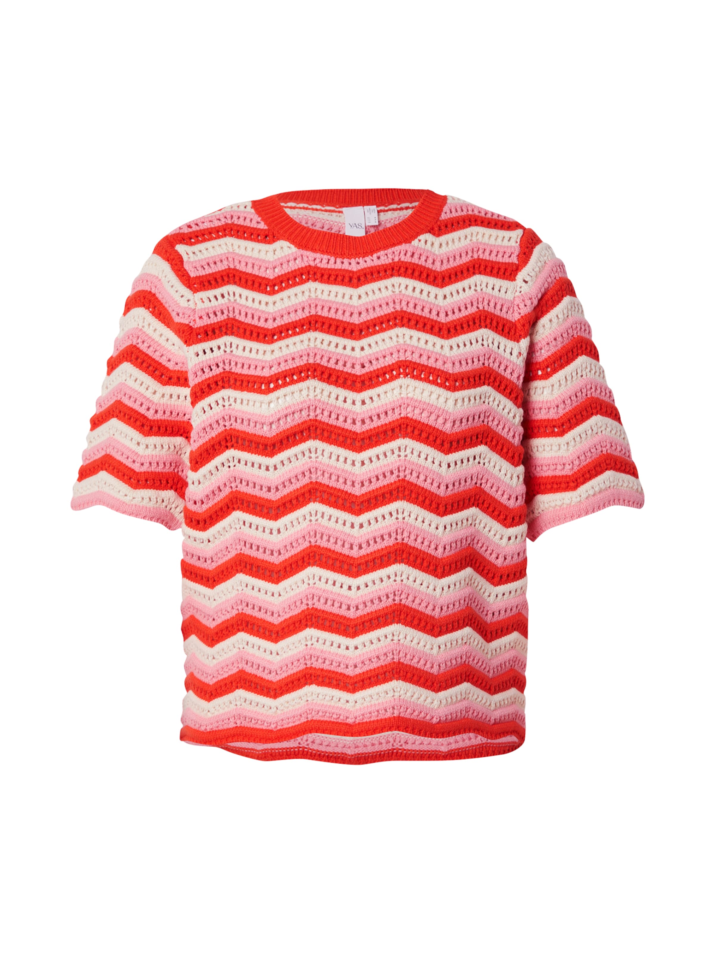 YAS Pullover 'YASTrio' in Beige: Vorderseite