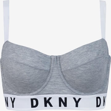 DKNY Intimates - Sujetador en gris: frente