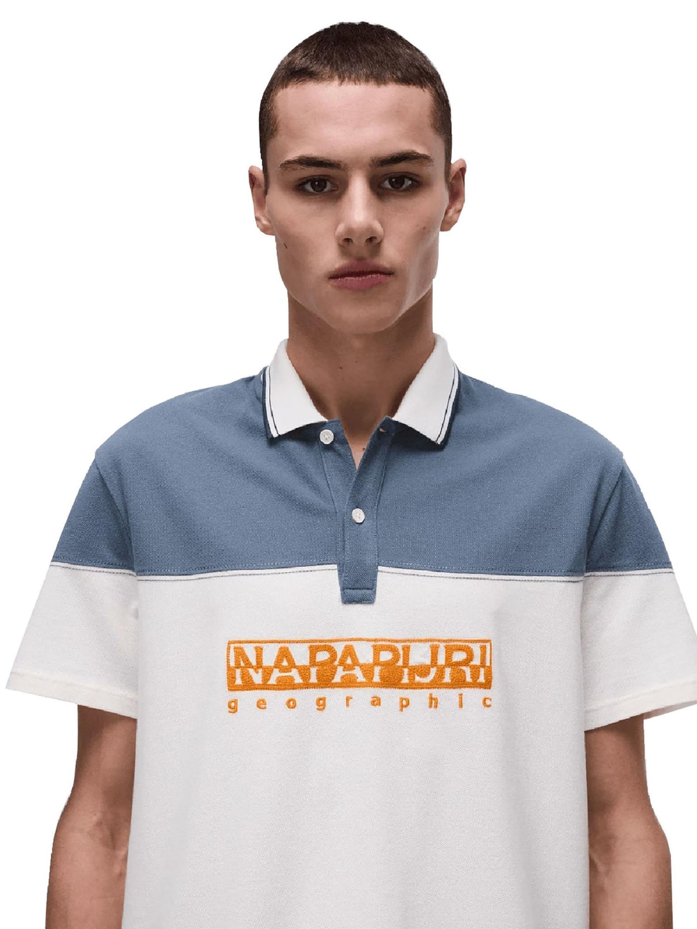 NAPAPIJRI Tričko 'Saturnia' - Biela