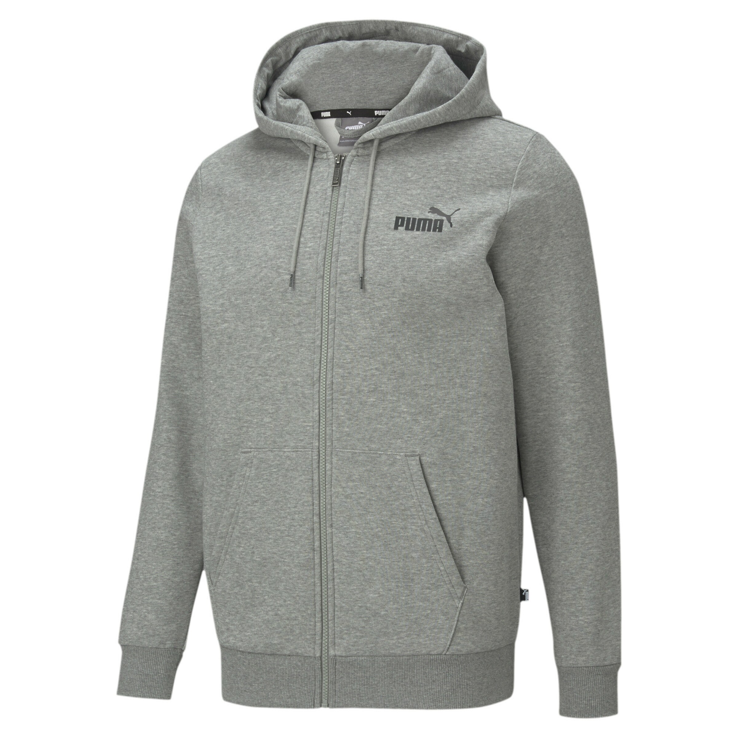 PUMA Sweatjacke in Grau ABOUT YOU