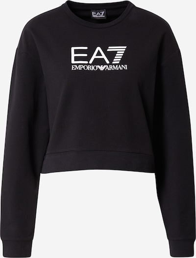 EA7 Emporio Armani Суичър в черно / бяло, Преглед на продукта