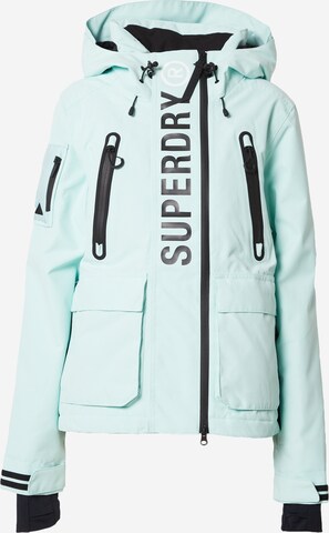 Superdry Snow Kültéri kabátok 'Ultimate Rescue' - zöld: elől