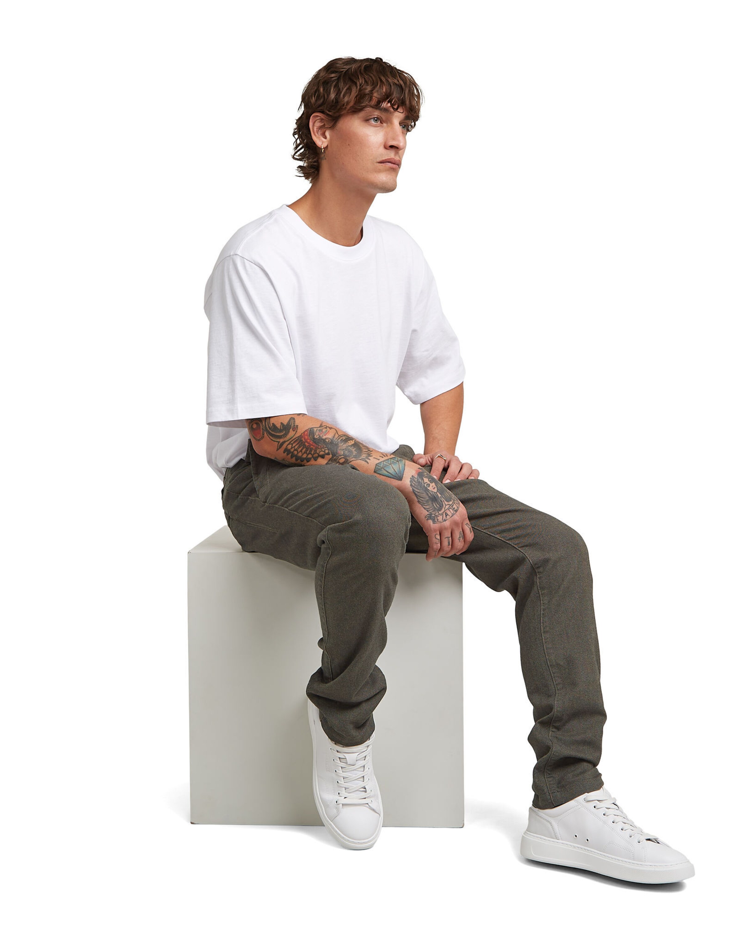 G-STAR Slim fit Chino Pants in Brown