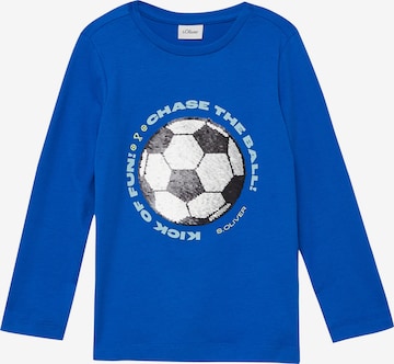 s.Oliver Shirt in Blue: front