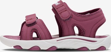 Hummel Sandalen in Roze: voorkant