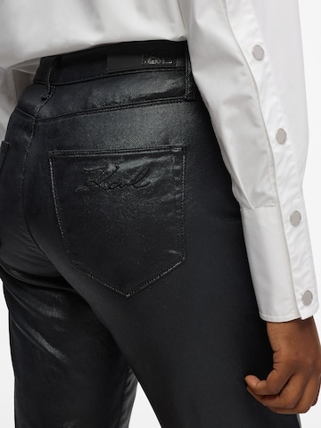 Karl Lagerfeld Szabványos Farmer - fekete