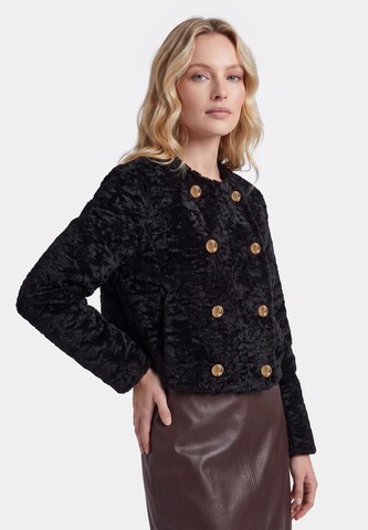 DreiMaster Klassik - Chaqueta de entretiempo en negro: frente