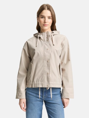 TOM TAILOR DENIM Tussenjas in Grijs: voorkant