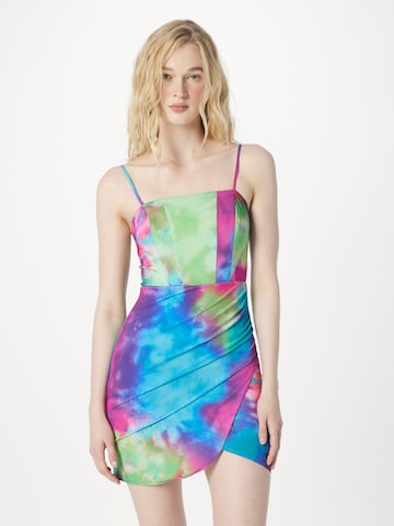Trendyol Cocktail Dress in Mixed colors: front