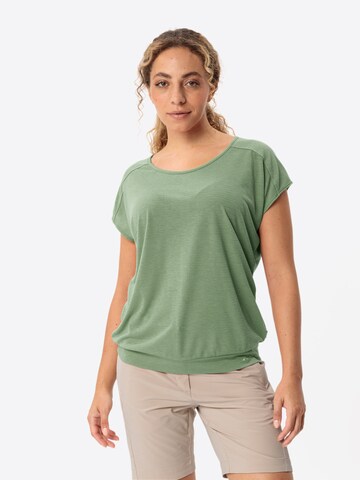 VAUDE Performance shirt 'Skomer III' in Green: front