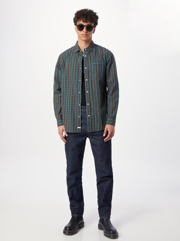 SCOTCH & SODA Regular fit Button Up Shirt in Green