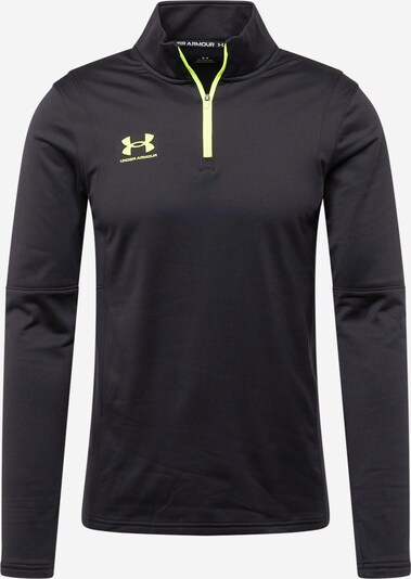 UNDER ARMOUR Performance Shirt 'Challenger' in Yellow / Black, Item view