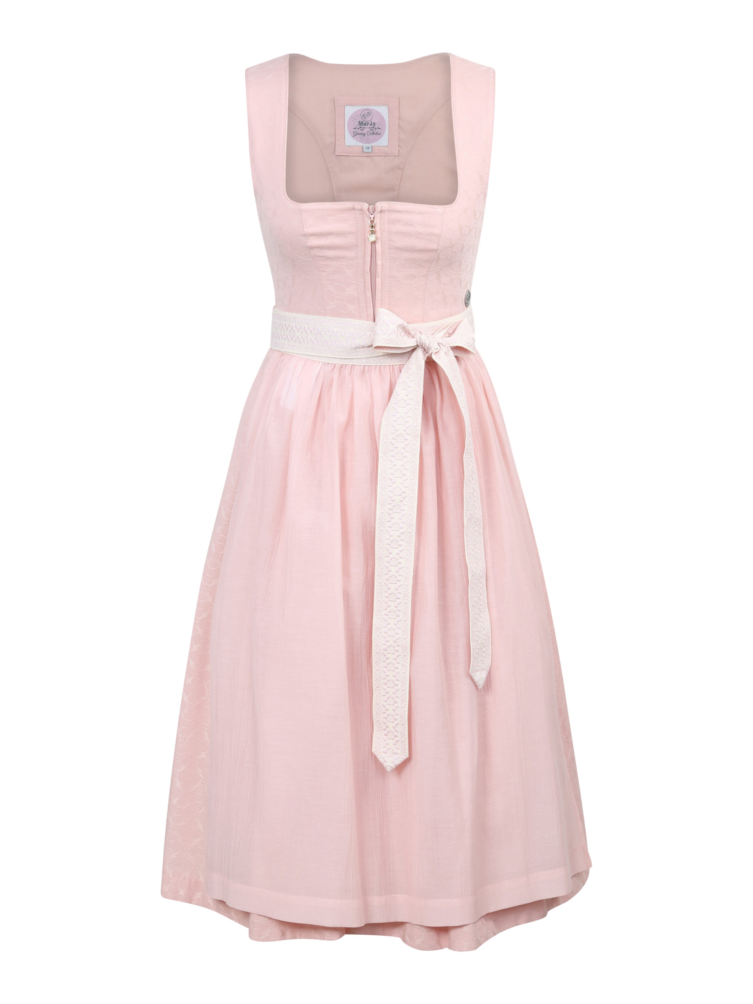 Rochițe tiroleze 'GL-12-Landl' de la MARJO pe roz: față