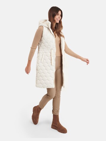 Gilet 'Crush' Threadbare en blanc