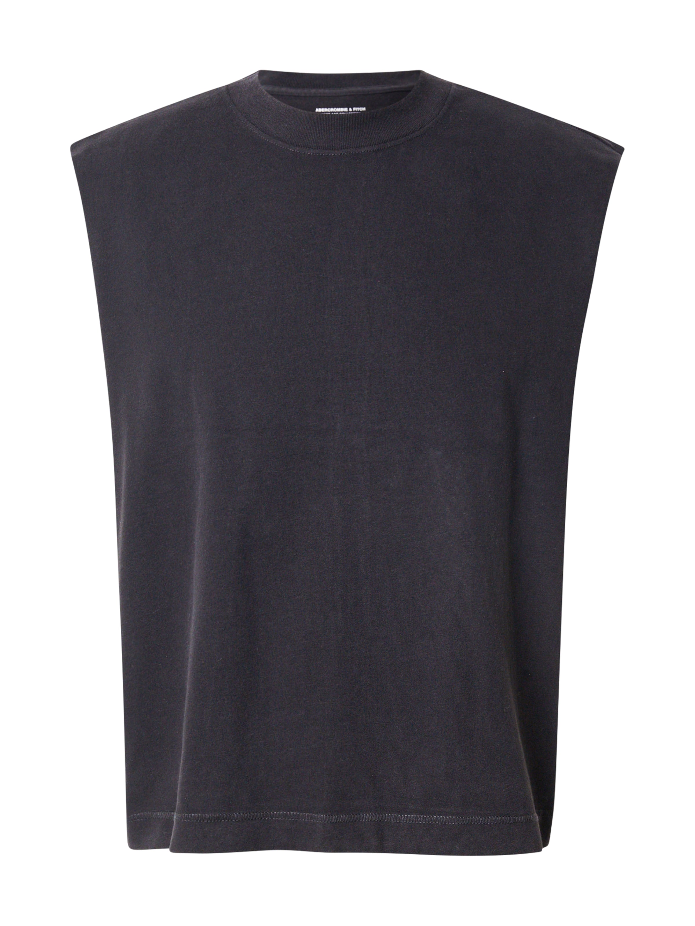 Abercrombie & Fitch Top in Schwarz: Vorderseite