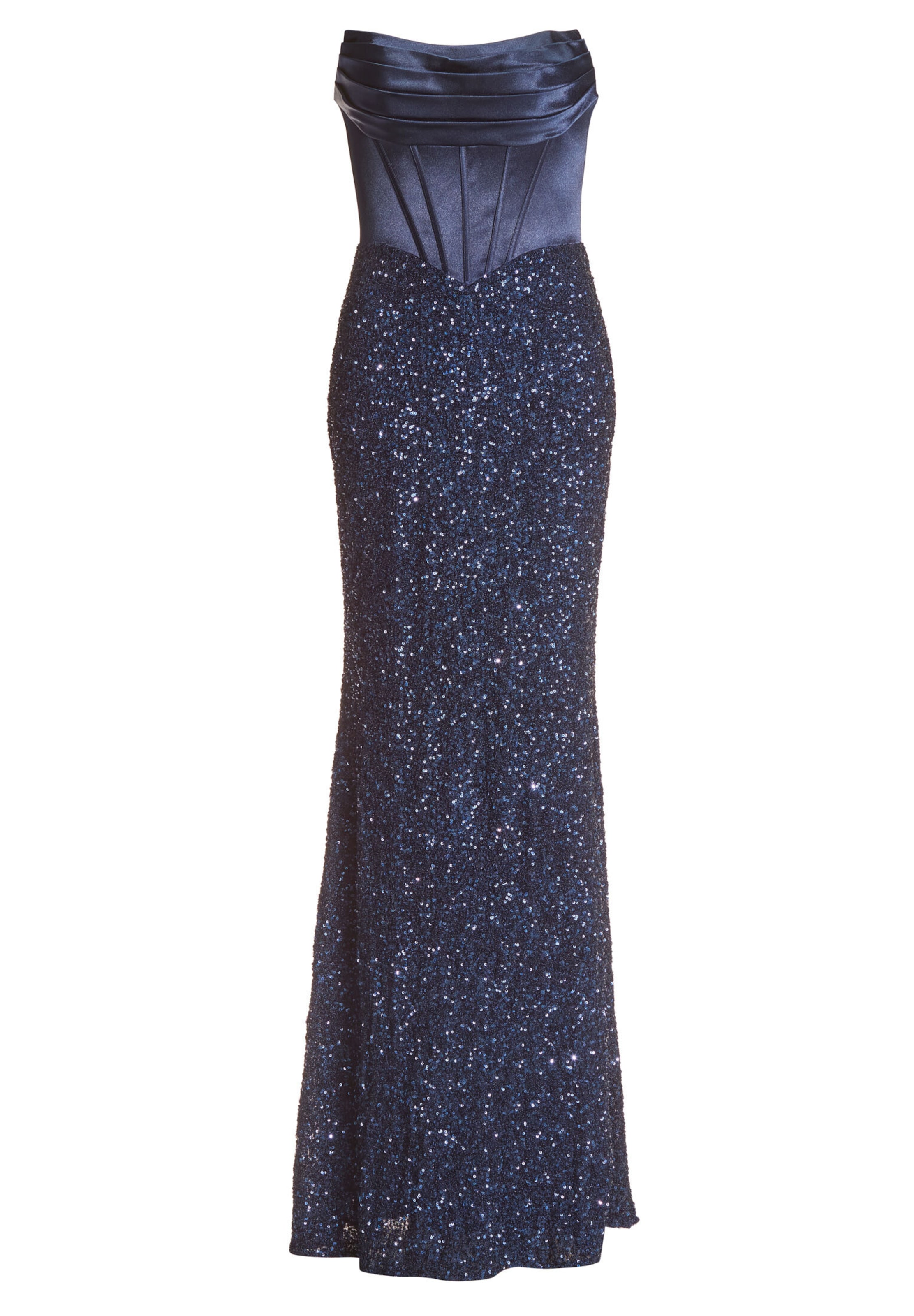 HEY KYLA Abendkleid in Blau: Vorderseite