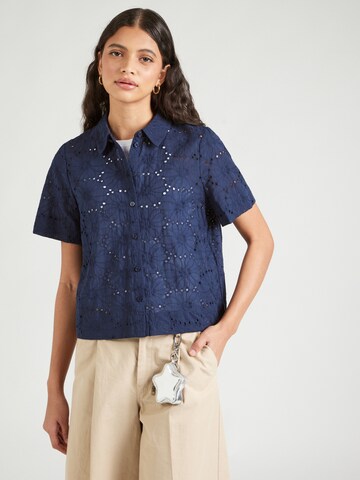 VERO MODA - Blusa 'VMHAY NEW' en azul: frente