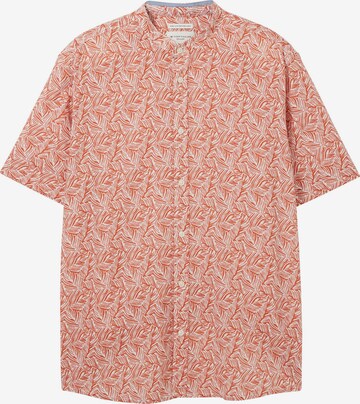 TOM TAILOR Regular fit Button Up Shirt in Orange: front