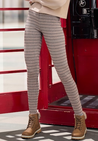 Slimfit Leggings di LASCANA in rosso