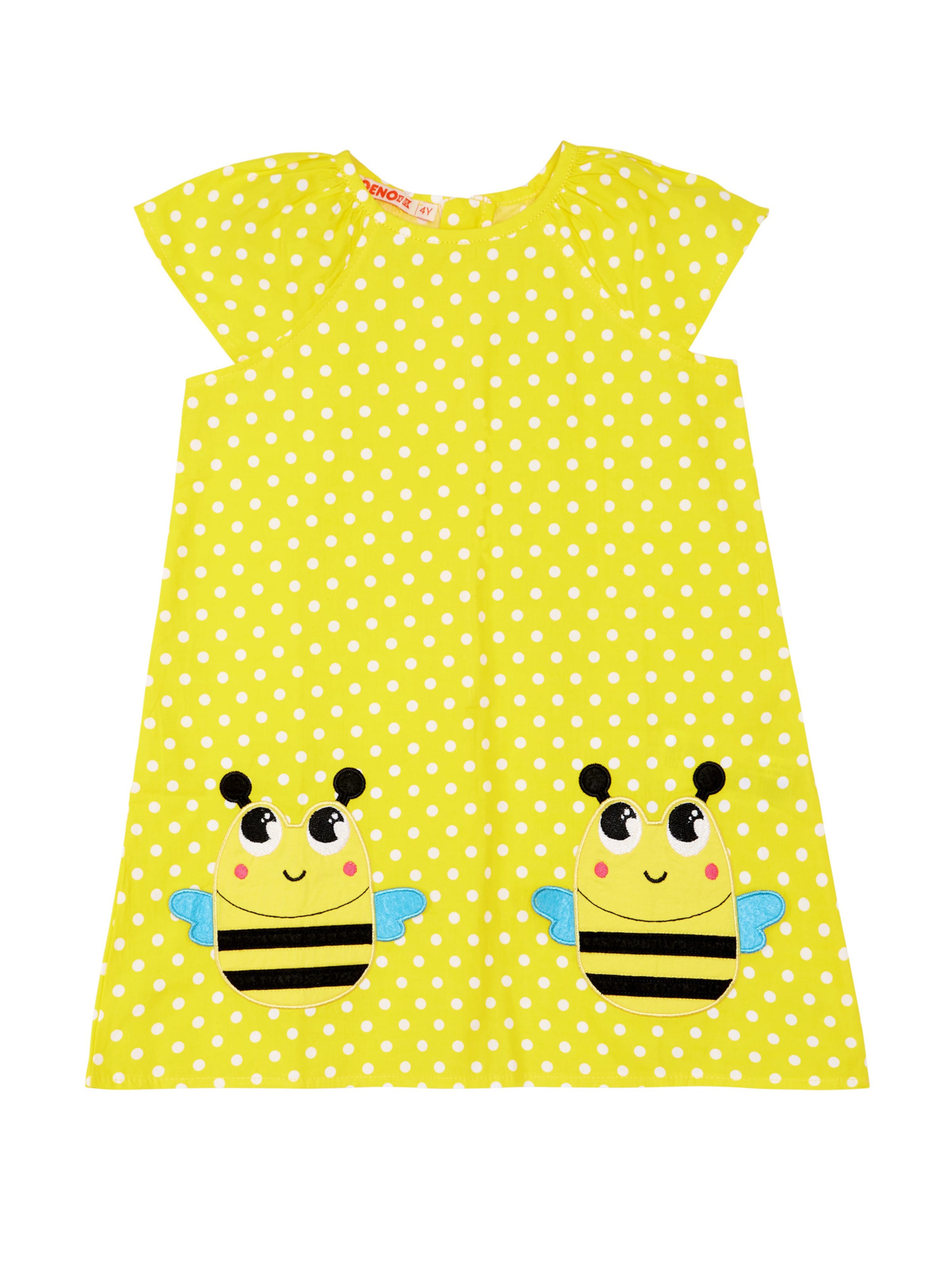 Denokids Robe 'CFF-21Y1-009 ' en 92 en bleu / jaune / noir, Vue avec produit