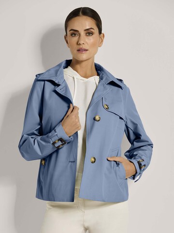 MADELEINE Between-season jacket in Blue: front