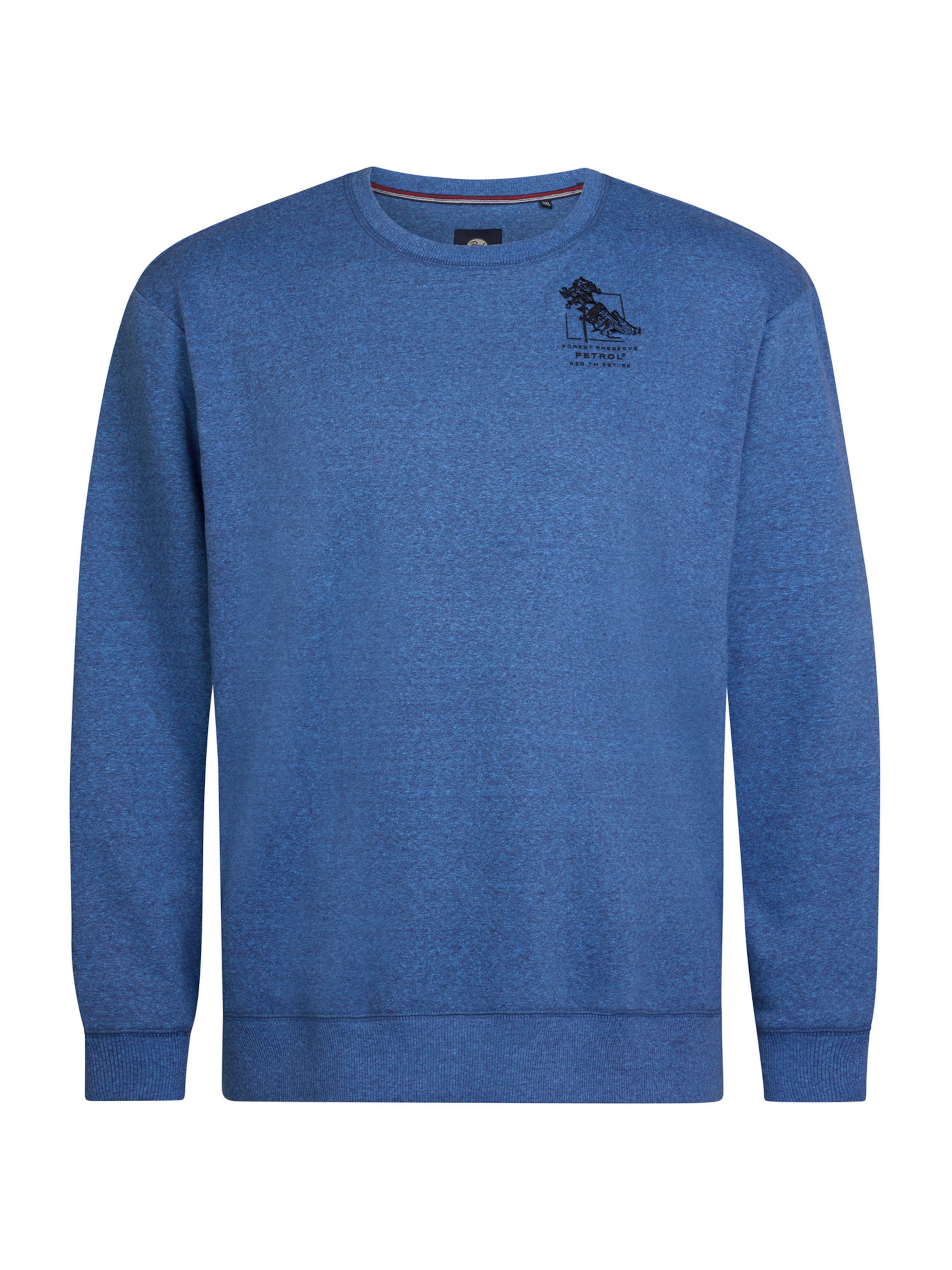 Pulover de la Petrol Industries pe albastru: față