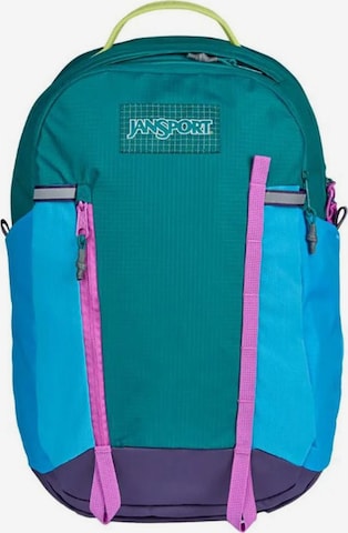 JANSPORT Plecak 'All Around Pack Medium Emerald Pool -- Blue / Green Backpack' w kolorze zielony: przód