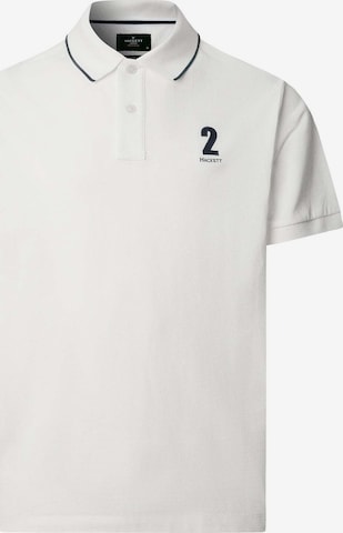 Maglietta 'Heritage' di Hackett London in bianco: frontale