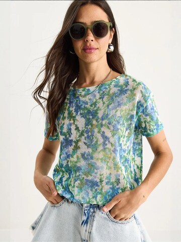 Maglietta di Bianco Lucci in blu