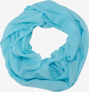 Seasons of April Schlauchschal in Blau: Vorderseite