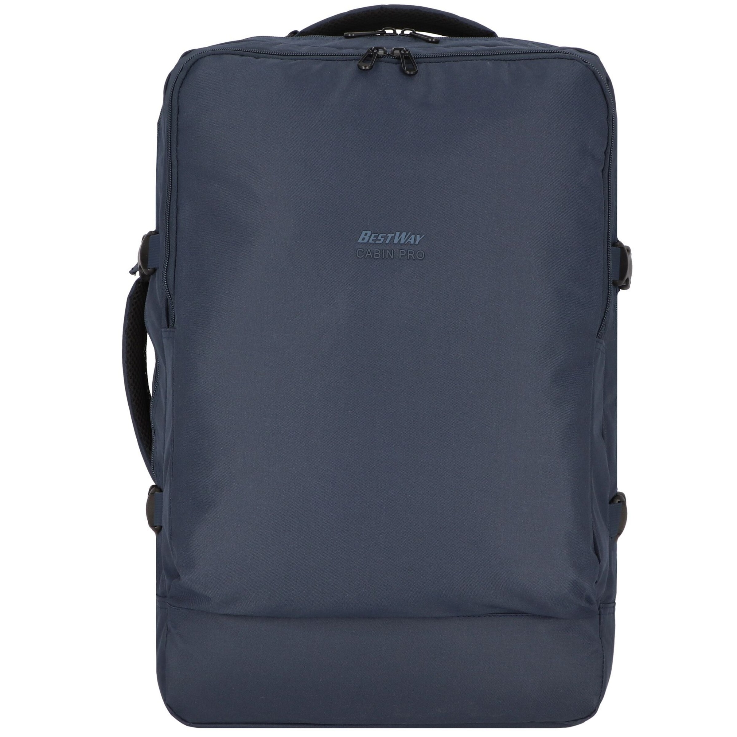 Worldpack Rucksack in Blau: Vorderseite