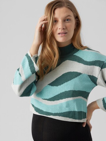 Pullover 'Olivia' di MAMALICIOUS in verde