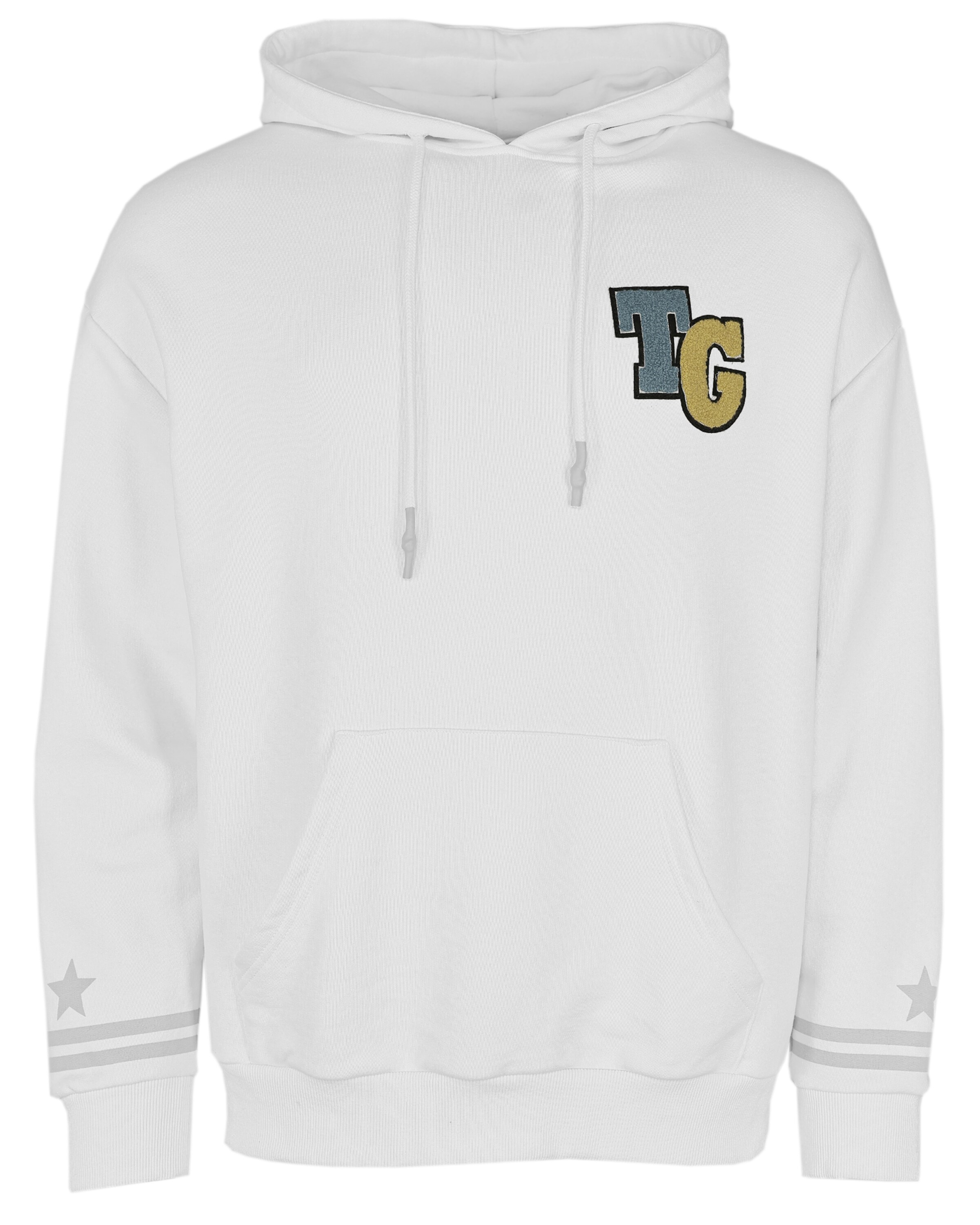 TOP GUN Sweatshirt in Weiß: Vorderseite