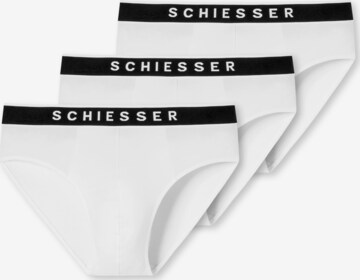 SCHIESSER Slip in Wit: voorkant