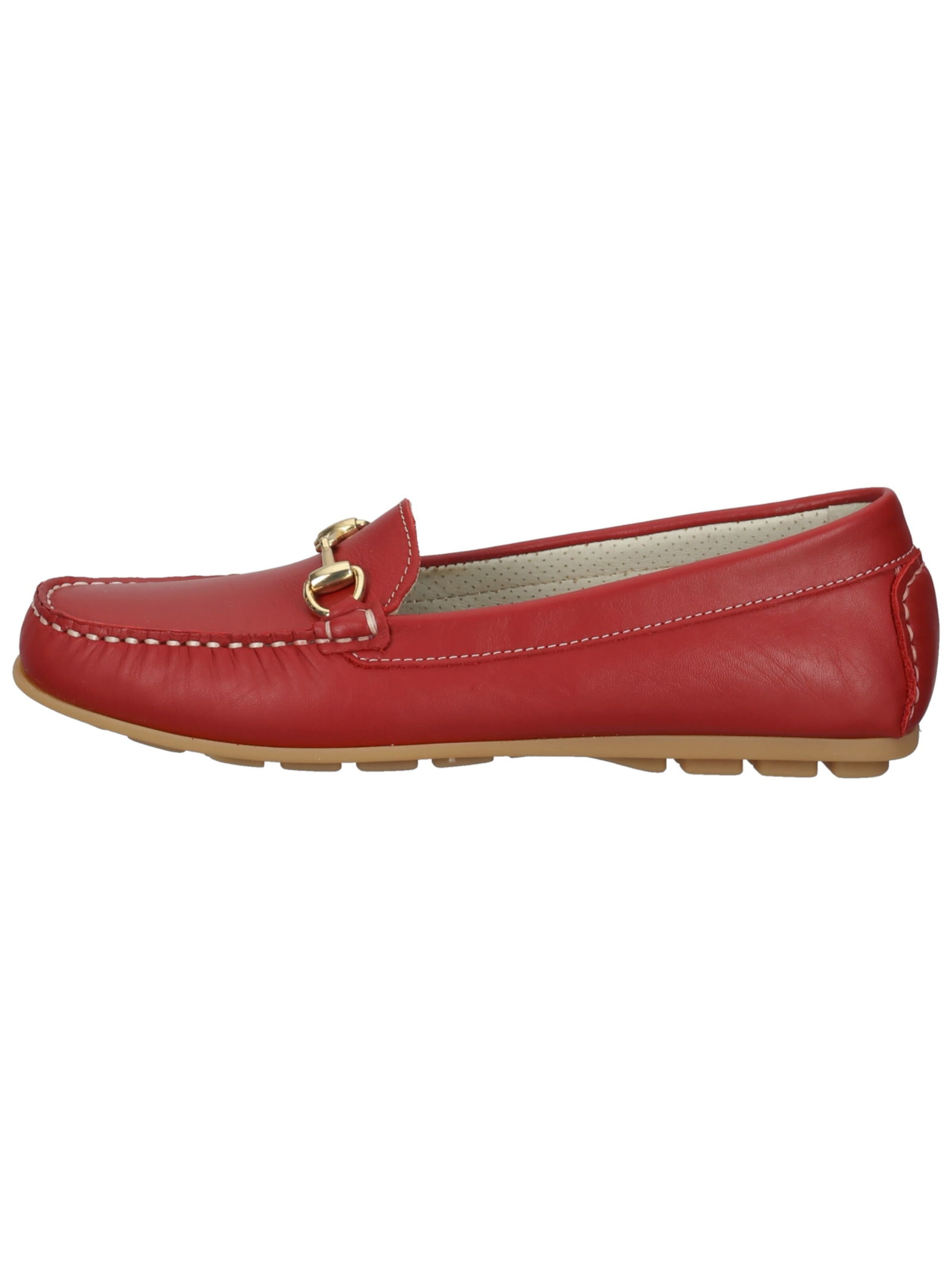 Bama Moccasins in Red